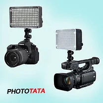 Apature Amaran AL-H198 +аккумулятор и зарядное устройство Накамерный LED прожектор фонарь, фото 2