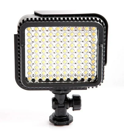 Накамерный прожектор LUX-1000 LED-100 +c аккумулятором и зарядным устройством , фото 2
