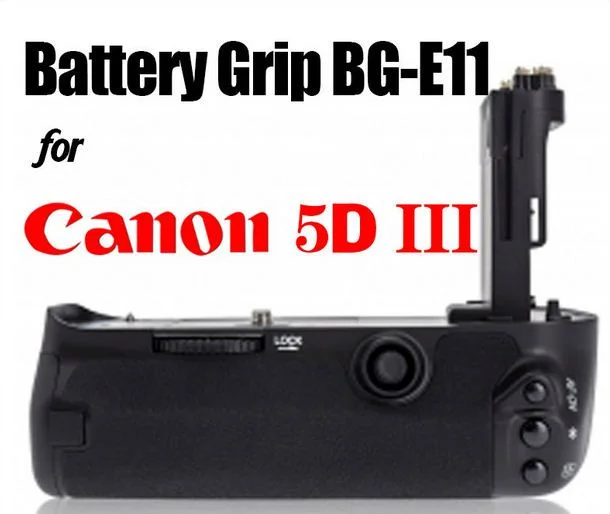 Батарейный блок (бустер) на CANON EOS 5D MARK (3) III от MEIKE/LP-E6X2