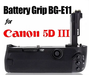 Батарейный блок (бустер) на CANON EOS 5D MARK (3) III от MEIKE/LP-E6X2