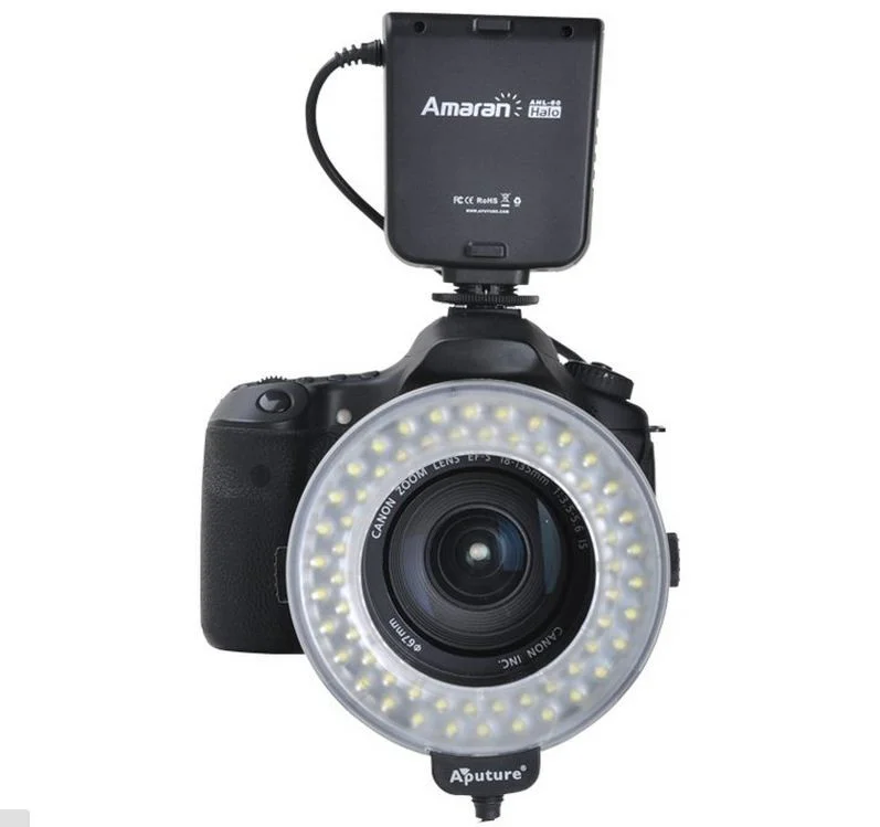 Apature Amaran AHL-С60 Накамерный LED прожектор+вспышка кольцо