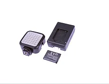 Накамерный прожектор LED-36 с аккумулятором и зарядным ., фото 2