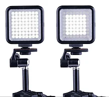 Накамерный прожектор LED-0808- 64 диодов, фото 2