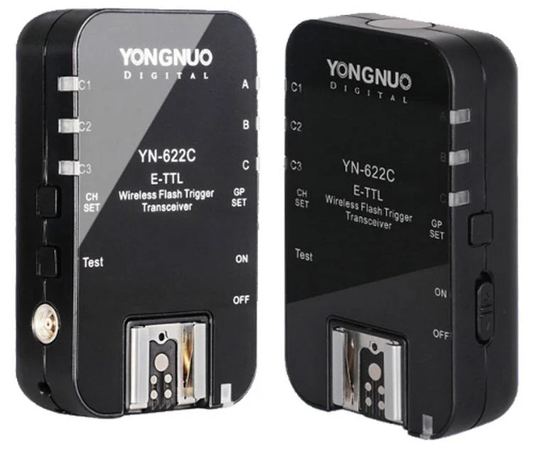 YN 622C E-TTL комплект Радио-синхронизаторов для Canon 6D 7D 60D 70D 700D, MARK и др.