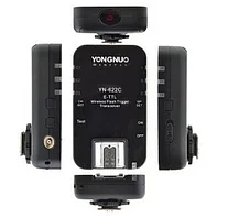 YN 622C E-TTL комплект Радио-синхронизаторов для Canon 6D 7D 60D 70D 700D, MARK и др., фото 3
