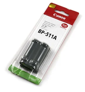 Аккумуляторы BP-511A Li-ion на Canon EOS 300D/30D/40D/5D/D30 /D60, фото 2