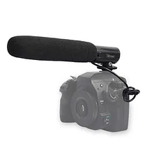 Накамерный микрофон PL-MIC01 для Canon/ Nikon от ISHOOT, фото 2