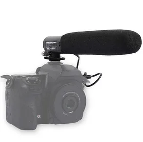 Накамерный микрофон PL-MIC01 для Canon/ Nikon от ISHOOT, фото 2