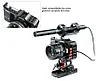Rig Blackmagic Pocket Camera Плечевой штатив (Риг) для  код:007, фото 5