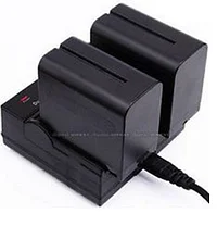Зарядное устройство для 2-х аккумуляторов SONY NP-F970/NP-F770/NP-F550/NP-F570 и т.д., фото 3