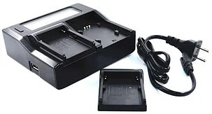 Зарядное устройство 2 аккумуляторов с LED дисплеем SONY NP-F970/NP-F770/NP-F550/NP-F570 и т.д., фото 2