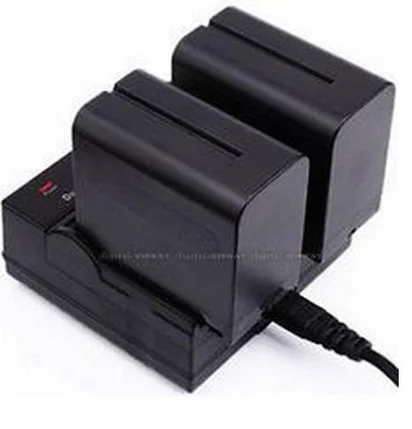 Зарядное устройство для 2-х аккумуляторов SONY NP-F970/NP-F770/NP-F550/NP-F570 и т.д., фото 2