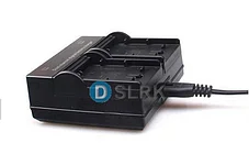 Зарядное устройство для 2-х аккумуляторов SONY NP-F970/NP-F770/NP-F550/NP-F570 и т.д., фото 3