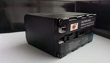 NP-F970 /7900 mAh/7.4 V 58.5 Wh/ аккумуляторы на видеокамеры SONY и прожекторы/мониторы от DSTE, фото 2
